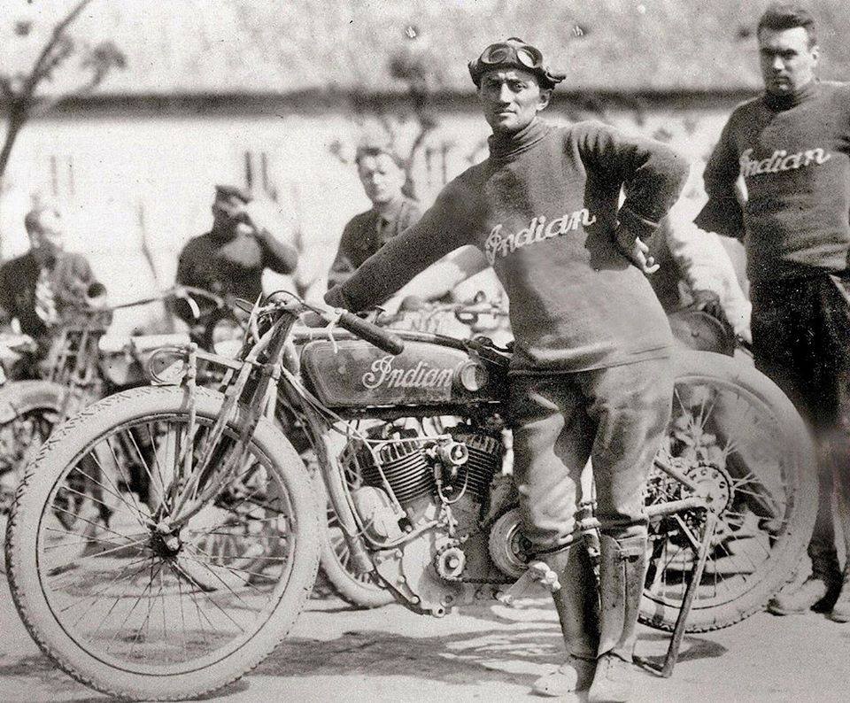 Indian 1921 racer at Daytona